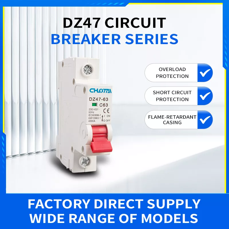 Bộ ngắt mạch thu nhỏ 1P 63A DZ47