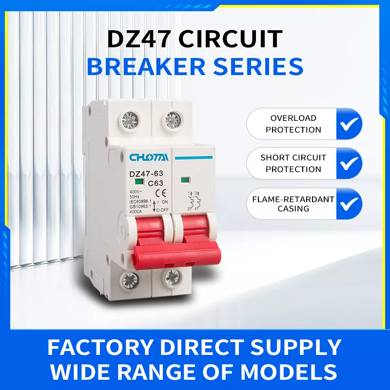 Bộ ngắt mạch thu nhỏ 2P 63A DZ47