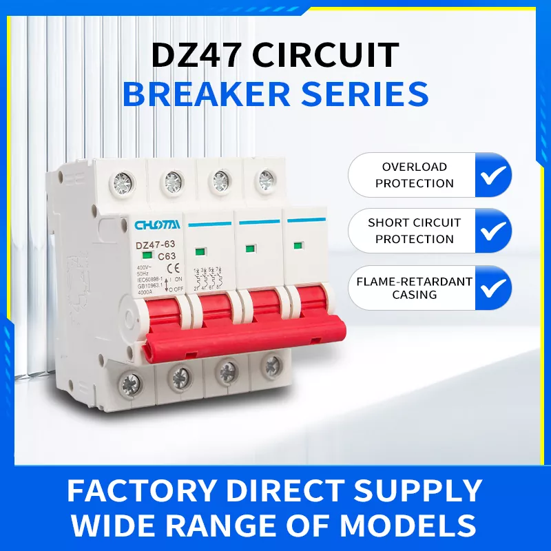 Bộ ngắt mạch thu nhỏ 4P 63A DZ47