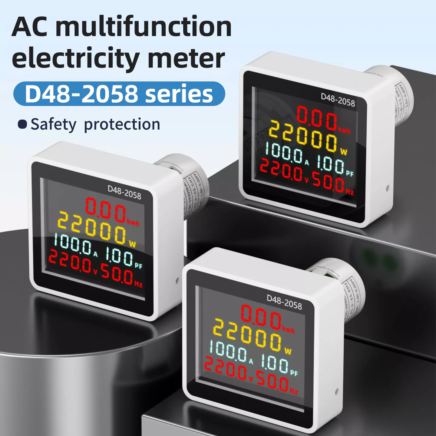 Đồng hồ đo điện xoay chiều đa năng D48 2058